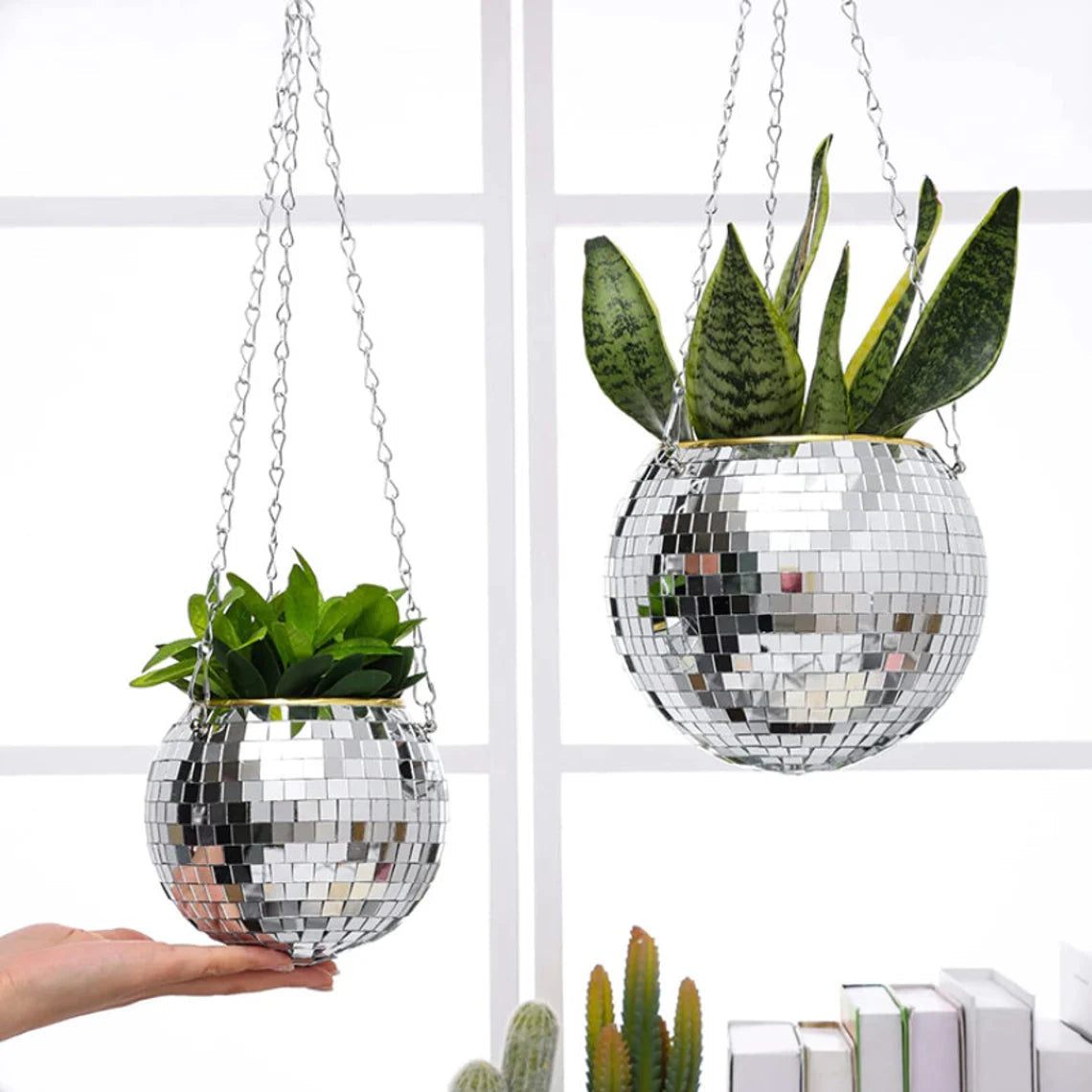 Disco Ball Planter PeekWise