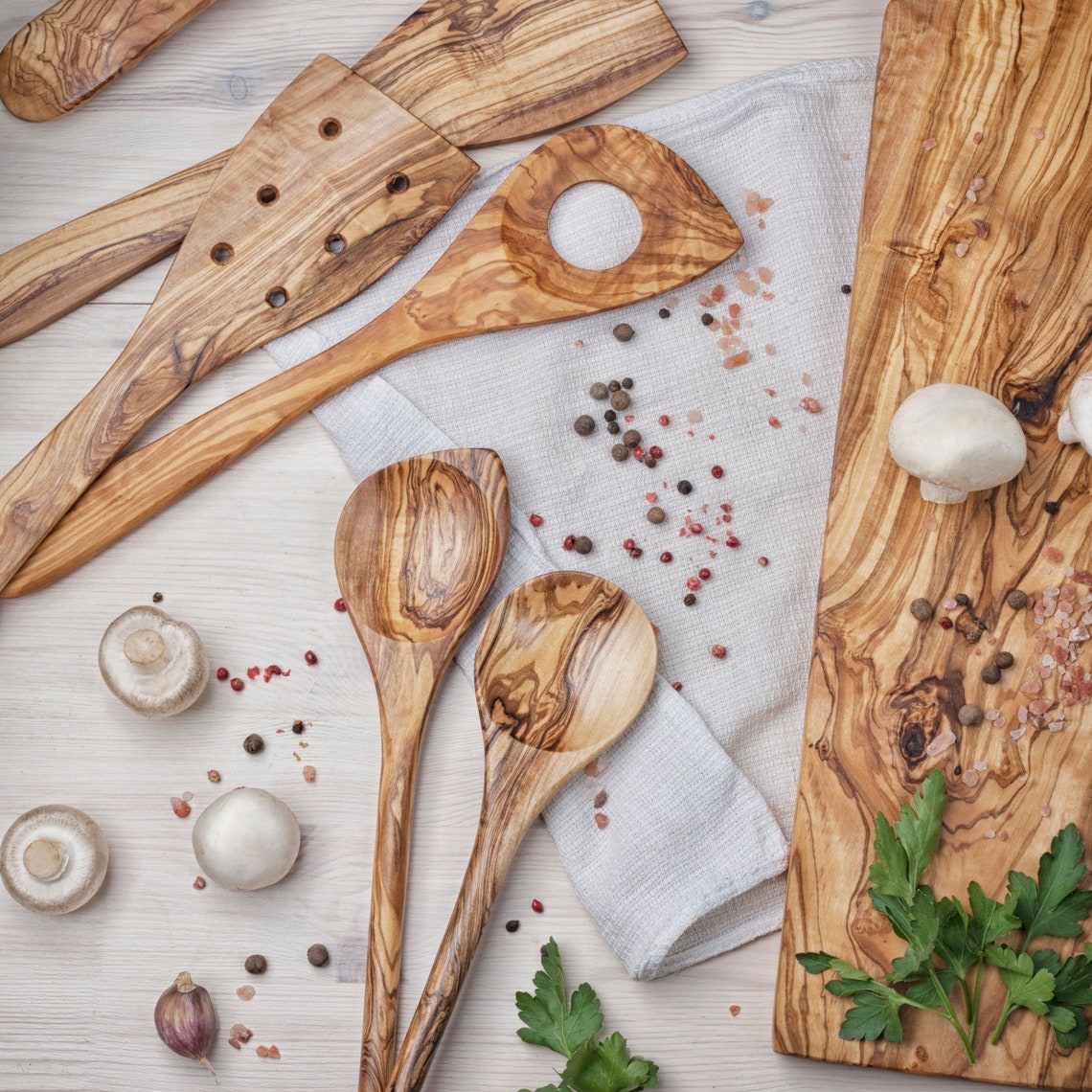 Wood Cooking Spoons PeekWise