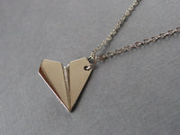 Thumbnail for Paper Airplane Necklace