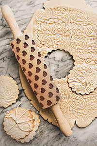 Thumbnail for Embossed Holiday Rolling Pins
