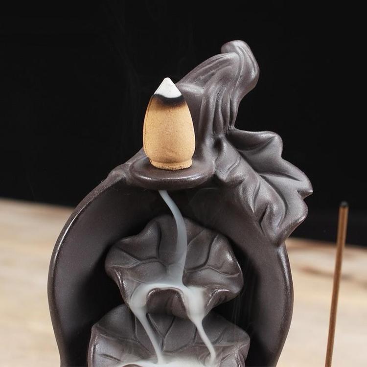 Lotus Waterfall Incense Burner