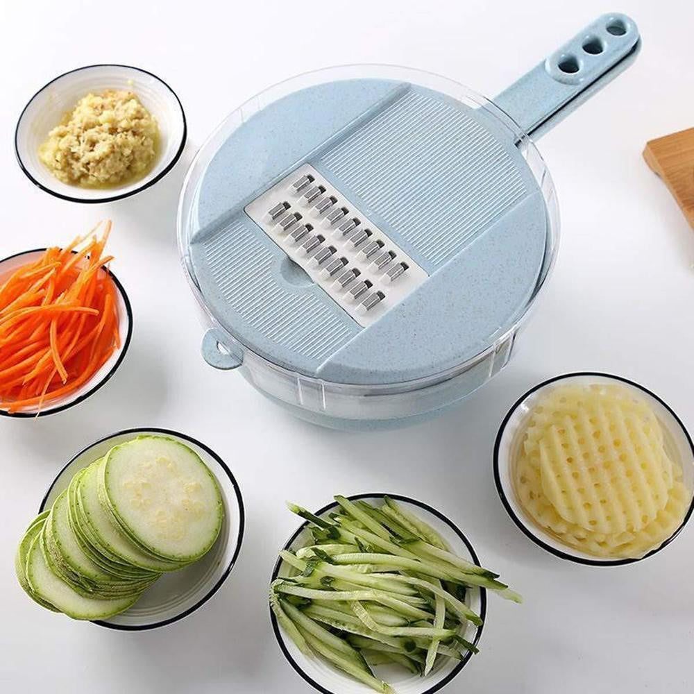 9-in-1 Mandoline Slicer Cutter & Grater - PeekWise