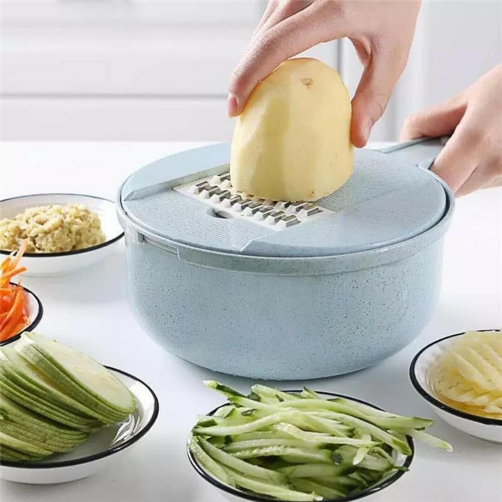 9-in-1 Mandoline Slicer Cutter & Grater - PeekWise