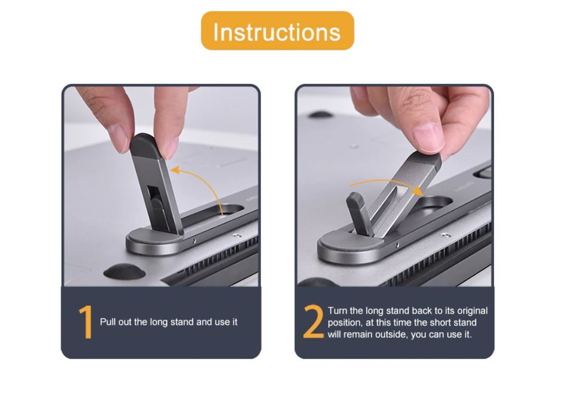 Invisible Laptop Stand