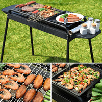 Thumbnail for Height Adjustable Outdoor Barbecue Charcoal Grill Stove