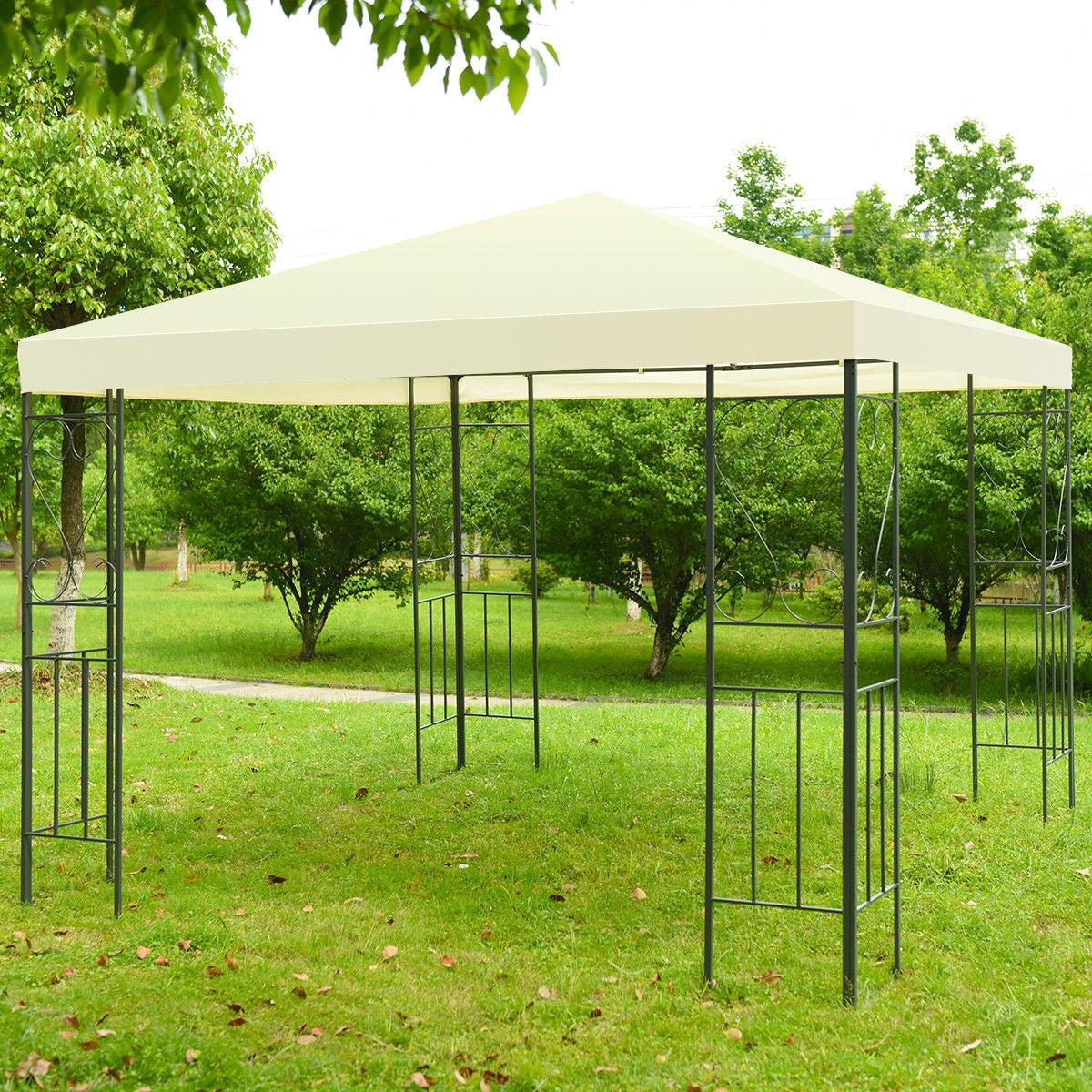 10' x 10' Patio Gazebo Canopy Tent Garden Shelter