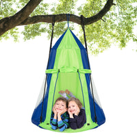 Thumbnail for Kids Hanging Chair Swing Tent Set