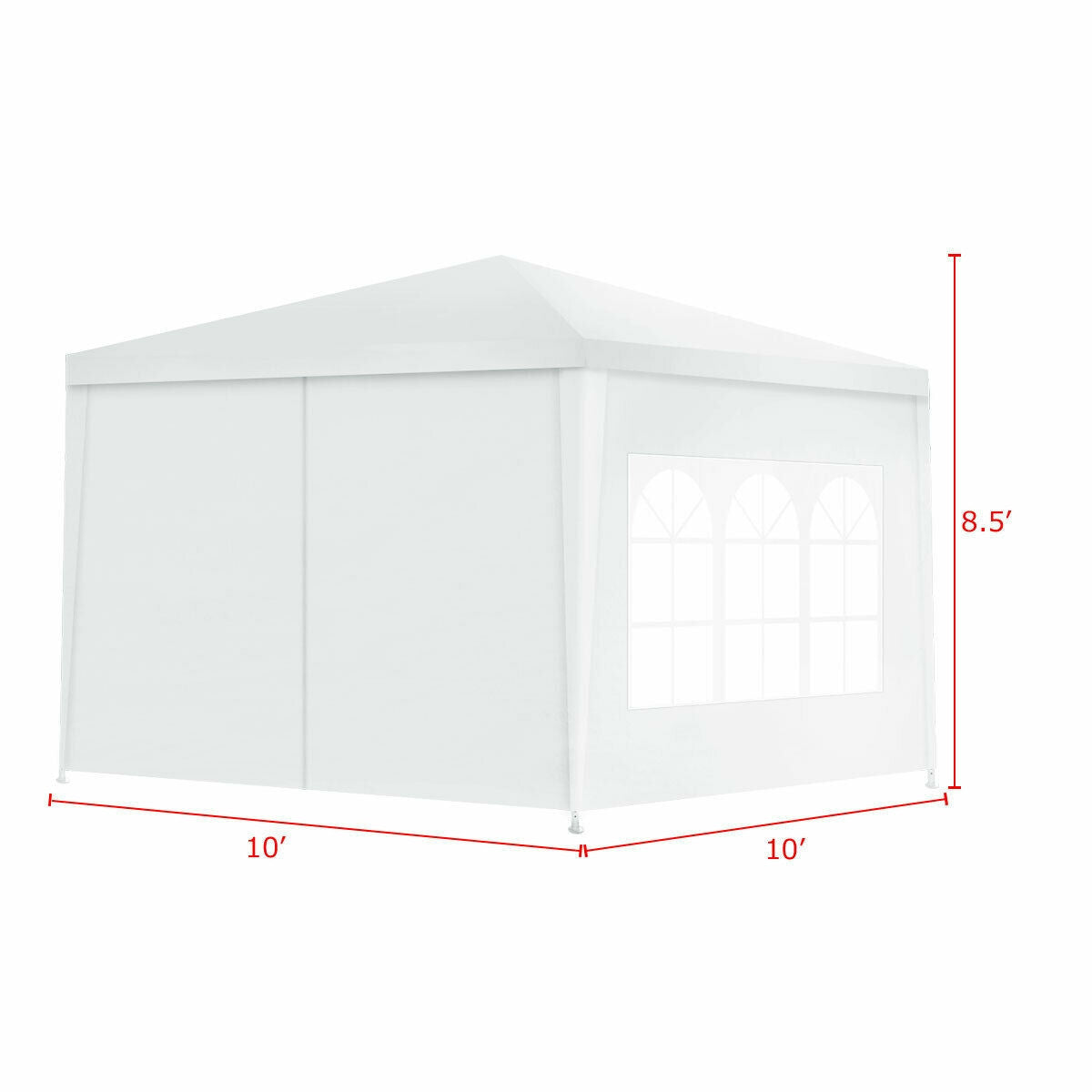 10' x 10' Outdoor Side Walls Canopy Tent