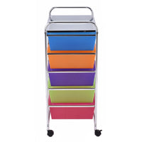 Thumbnail for 15-Drawer Utility Rolling Organizer Cart Multi-Use Storage