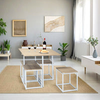 Thumbnail for 5 Pcs Dining Table And Chairs Set Compact Space Bar