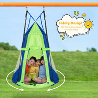 Thumbnail for Kids Hanging Chair Swing Tent Set