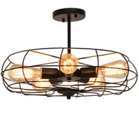 Thumbnail for 5-Light Vintage Metal Hanging Ceiling Light