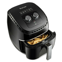 Thumbnail for 3.5 QT Electric 1300W Hot Air Fryer with Timer& Temperature Control