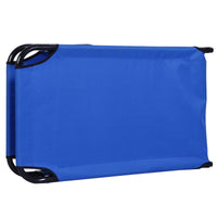 Thumbnail for Outdoor Portable Blue Folding Camping Bed