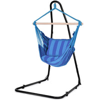 Thumbnail for Outdoor Porch Yard Deluxe Hammock Rope Chair