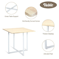 Thumbnail for 5 Pcs Dining Table And Chairs Set Compact Space Bar