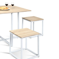 Thumbnail for 5 Pcs Dining Table And Chairs Set Compact Space Bar