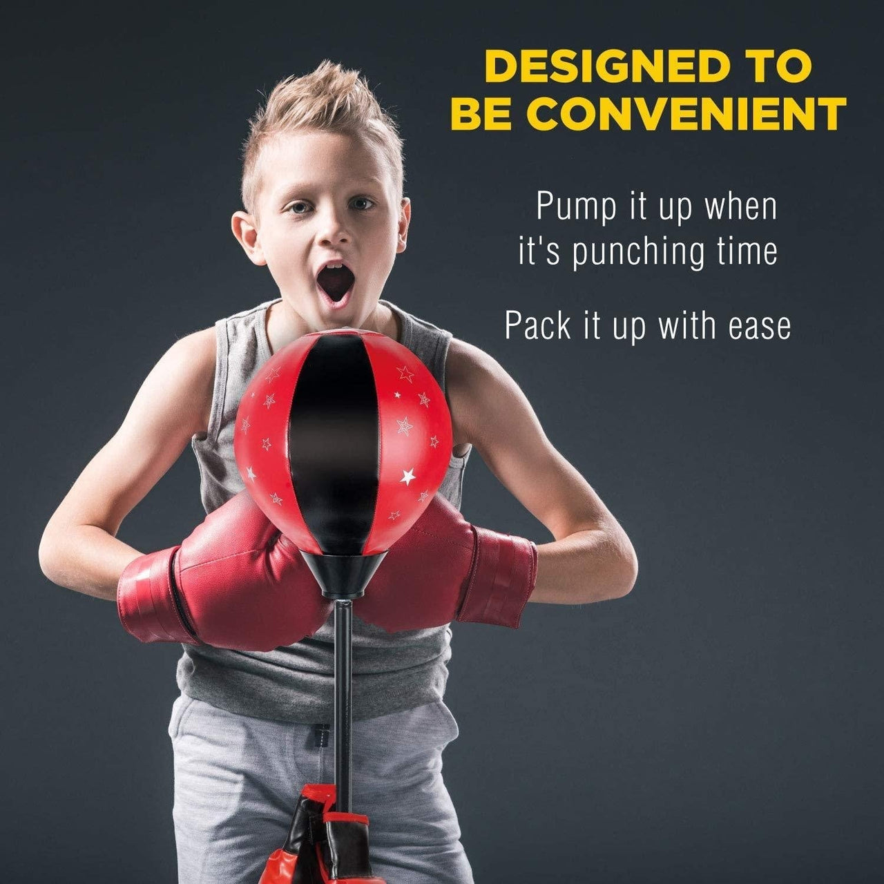 Kids Punching Bag Stand PeekWise