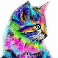 Thumbnail for Rainbow Kitty - Van-Go Paint-by-Number Kit