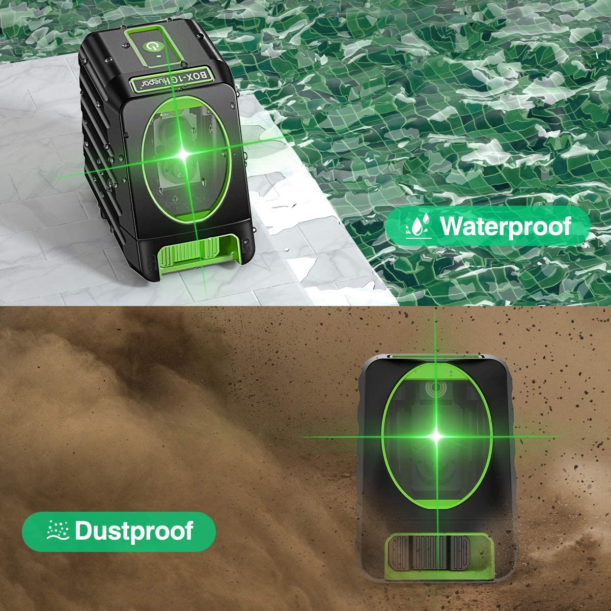 Green Laser Level PeekWise