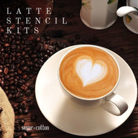Thumbnail for Latte Stencil Kit - 16 Piece Set