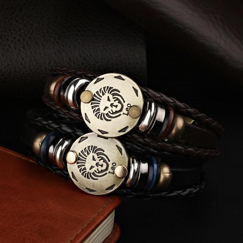 Italian Zodiac Bracelet 2018 (Black)