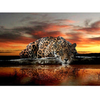 Thumbnail for Leopard Reflection - GemPaint™ Kit