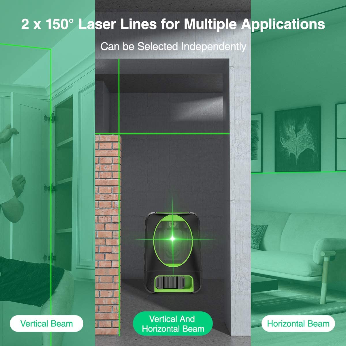 Green Laser Level PeekWise