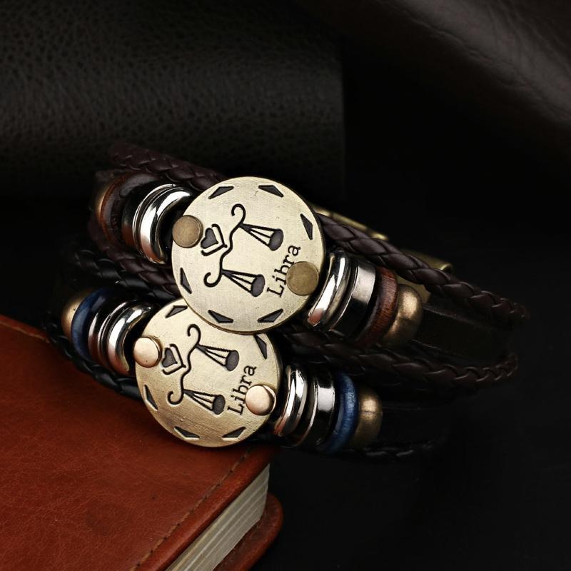 Italian Zodiac Bracelet 2018 (Black)