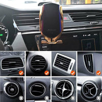 Thumbnail for Smart Wireless Automatic Sensor Car Phone Holder Charger - PeekWise