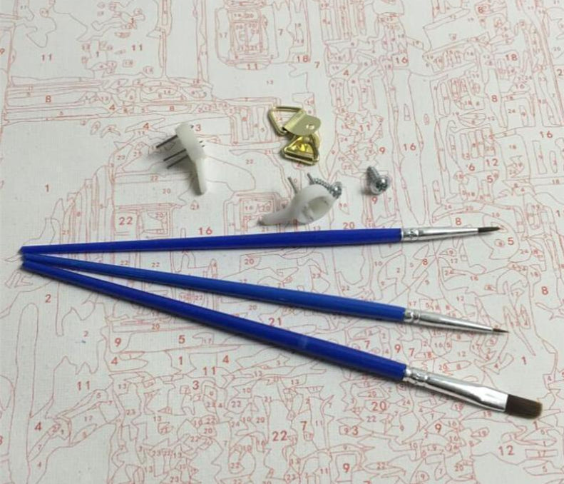 King of the Jungle - Van-Go Paint-By-Number Kit