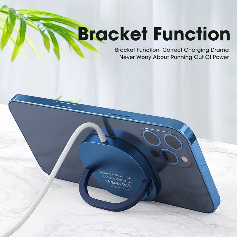 Magnetic Wireless Charger with Stand
