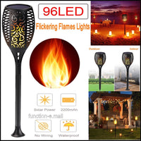 Thumbnail for 2 PCS Solar Led Torch Light Dancing Flame Edition