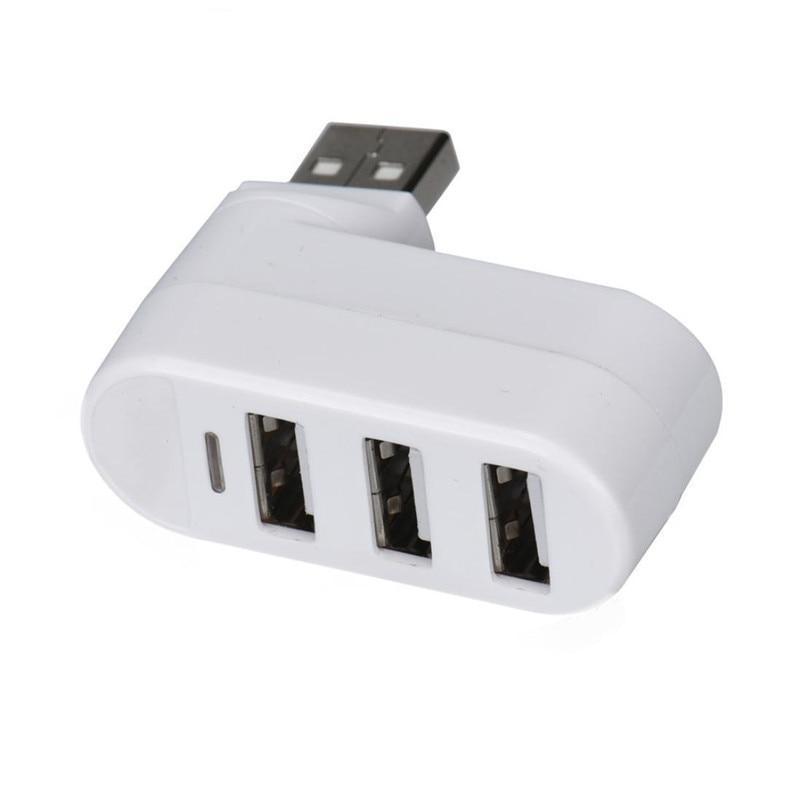 Mini Rotatable 3-Port USB Hub (Get 2-Pack, Save 30%!)