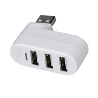 Thumbnail for Mini Rotatable 3-Port USB Hub (Get 2-Pack, Save 30%!)