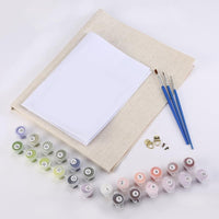 Thumbnail for Swan Moonlight Lake - Van-Go Paint-By-Number Kit