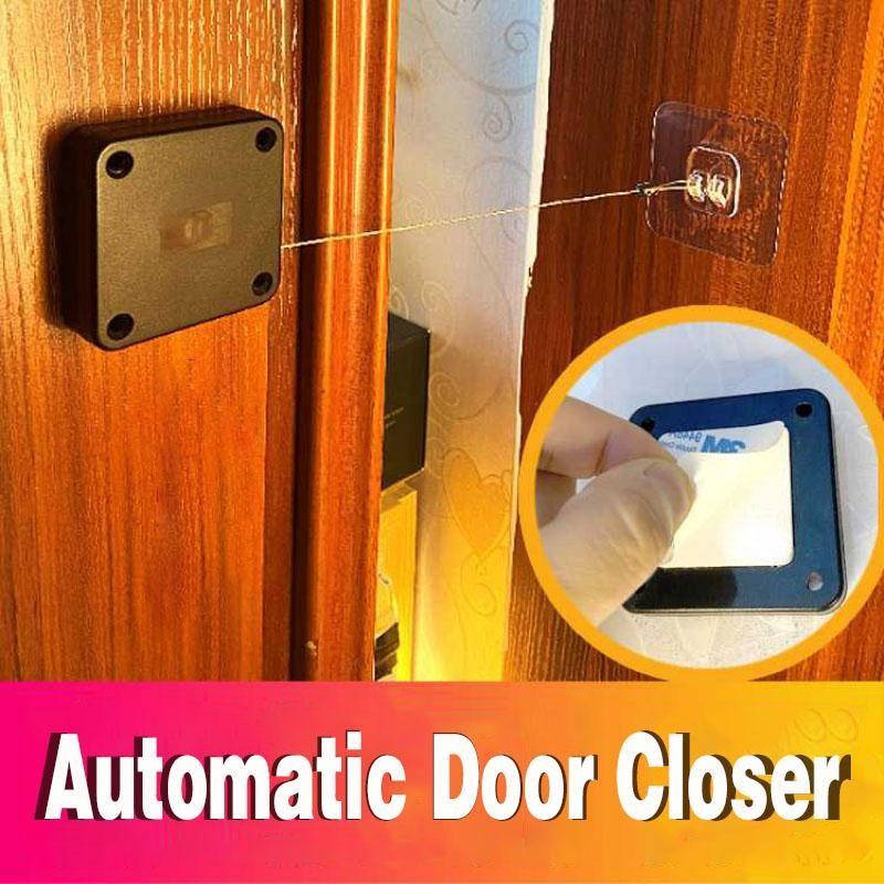 No Drill Automatic Door Closer