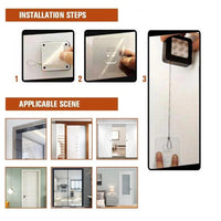 Thumbnail for No Drill Automatic Door Closer