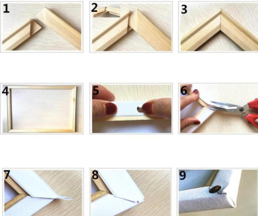 Lions, and Tigers, and Bears, Oh My! - Van-Go Paint-By-Number Kit