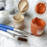 Thumbnail for Glowing Owl Family - Van-Go Paint-By-Number Kit