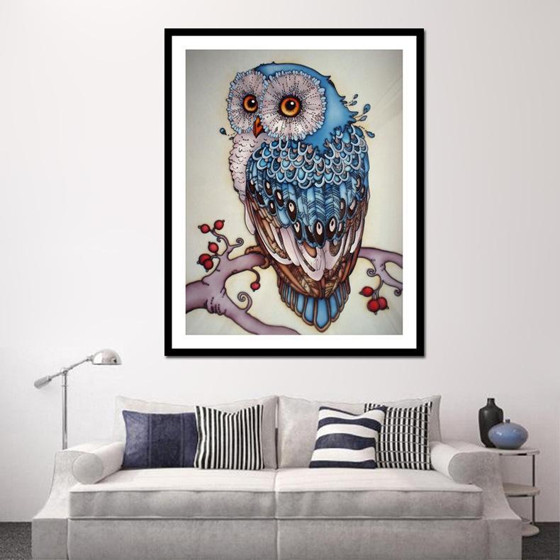 Cartoon Owl - GemPaint™ Kit