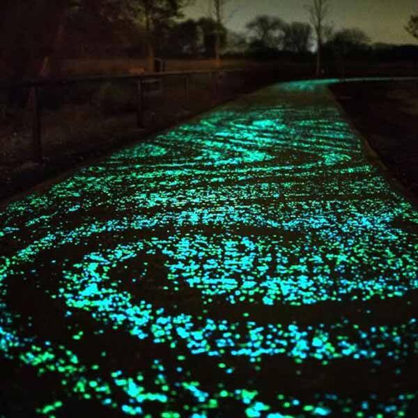 Glow-in-the-Dark Garden Pebbles