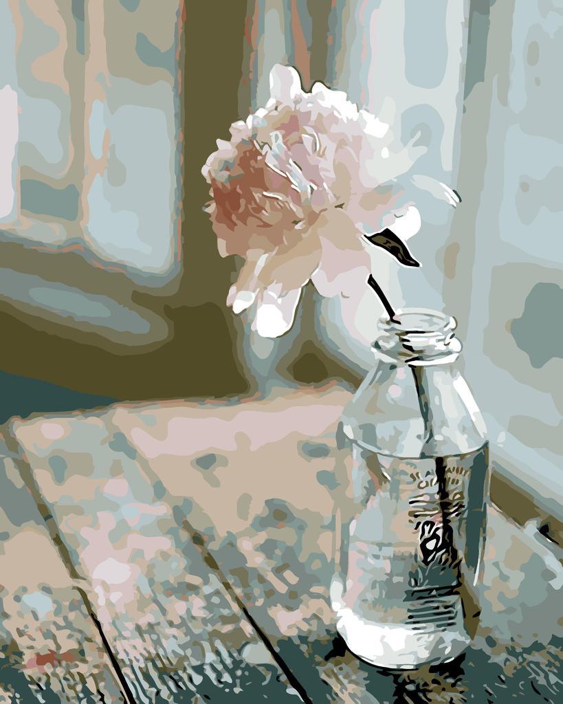 Lonely Peonie - Van-Go Paint-By-Number Kit