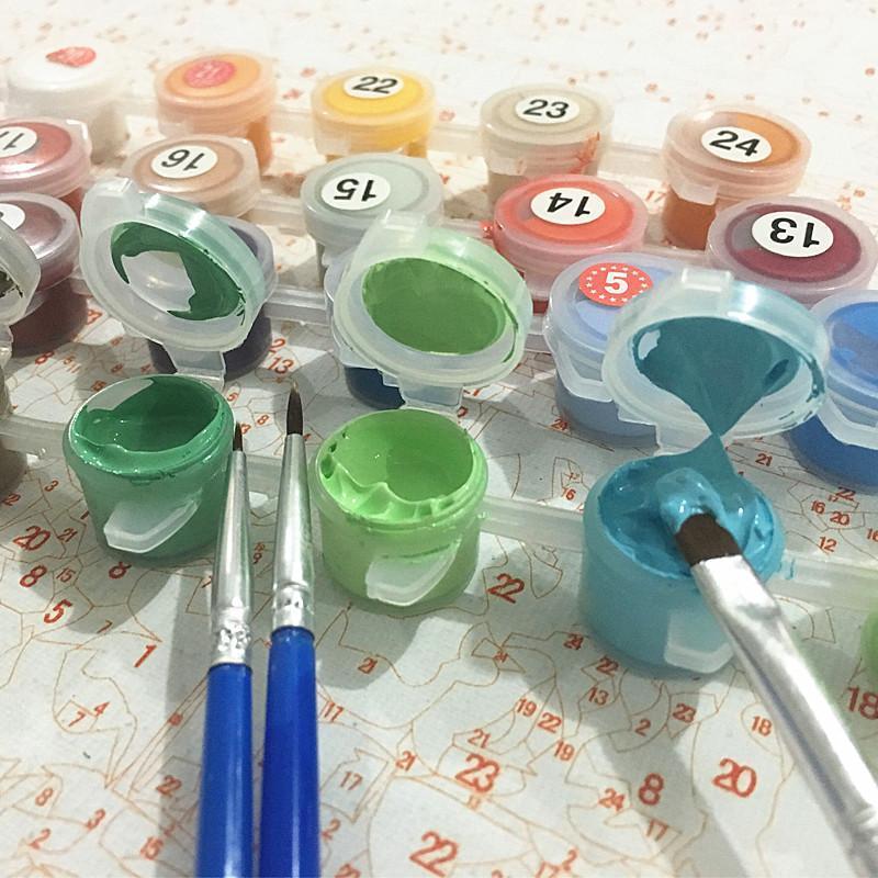 Lonely Peonie - Van-Go Paint-By-Number Kit