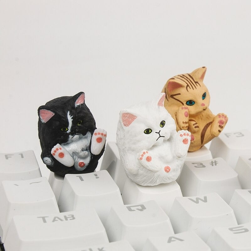 Handmade Kitty Butt Keycap