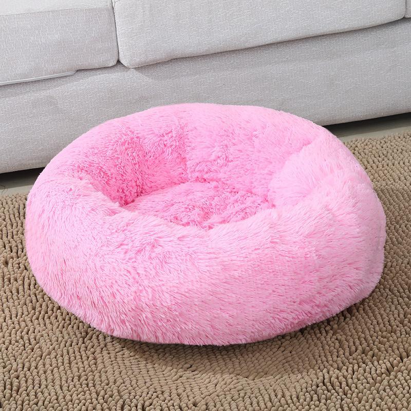 Comfy Faux Fur Pet Bed (100cm)