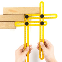 Thumbnail for Multi-Functional Four Folding Angle Measuring Tool