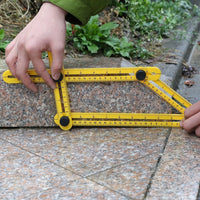 Thumbnail for Multi-Functional Four Folding Angle Measuring Tool