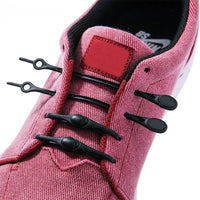 Thumbnail for NoTie - 12 Silicone Elastic No Tie Shoe Laces