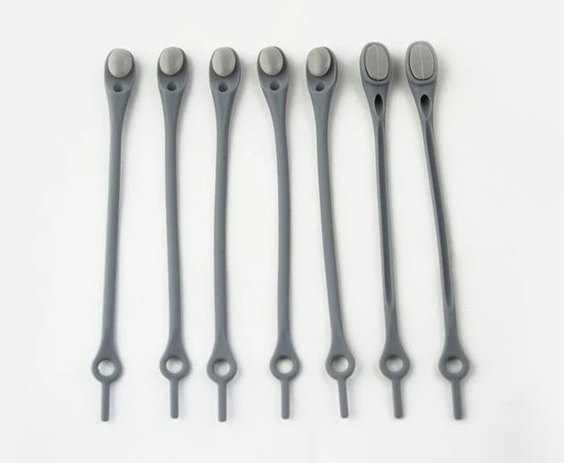 NoTie - 12 Silicone Elastic No Tie Shoe Laces